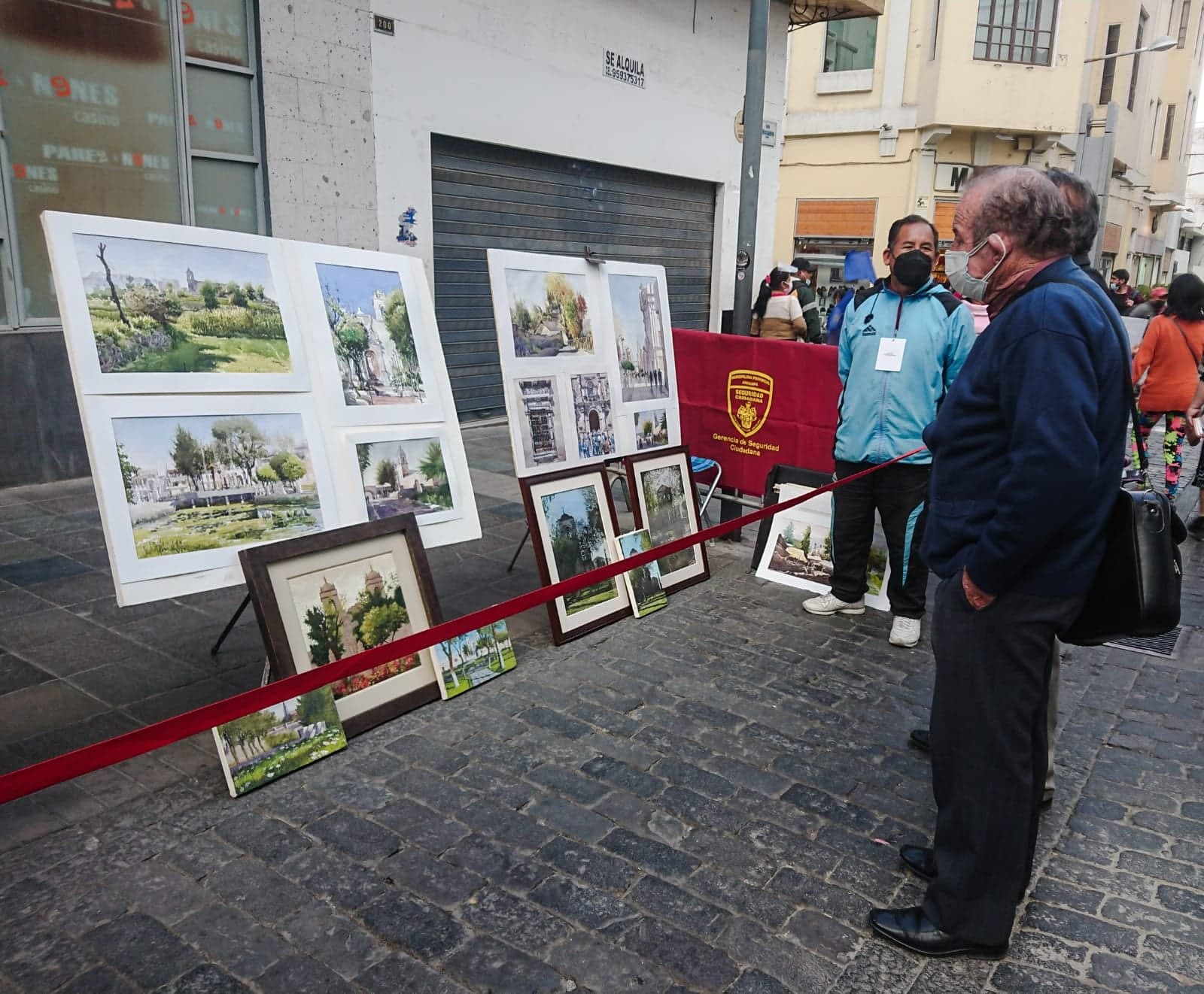 Exponen arte por el Día Mundial del Turismo