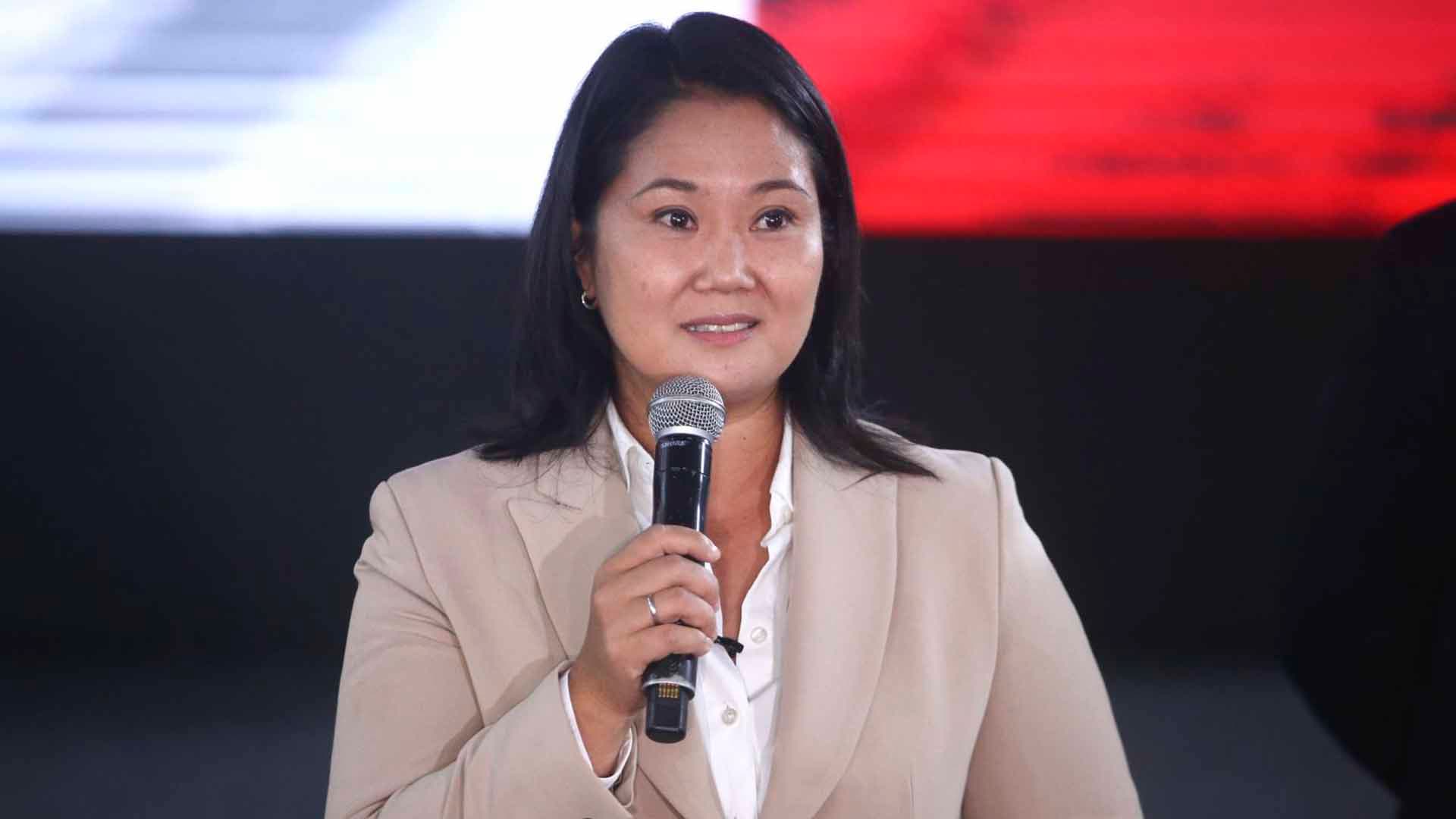 Keiko Fujimori pone en duda continuidad de José Jerí