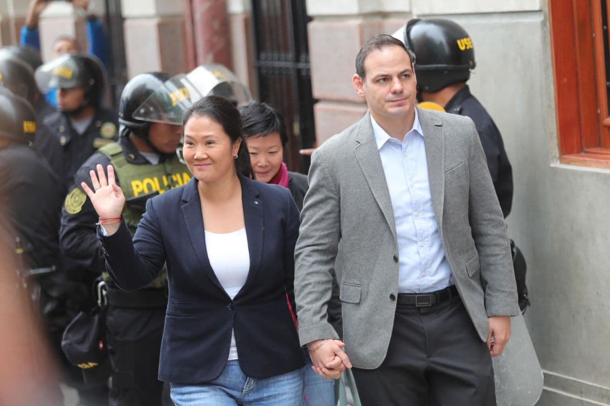 Keiko Fujimori y Mark Vito terminan su matrimonio