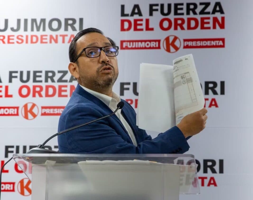 Fuerza Popular cuestiona a JP por pedir la nulidad de 2,300 actas