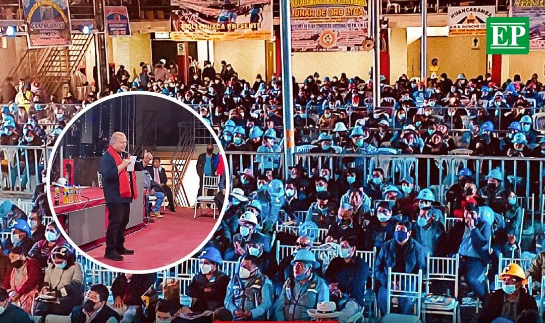 Pequeños productores mineros en congreso nacional