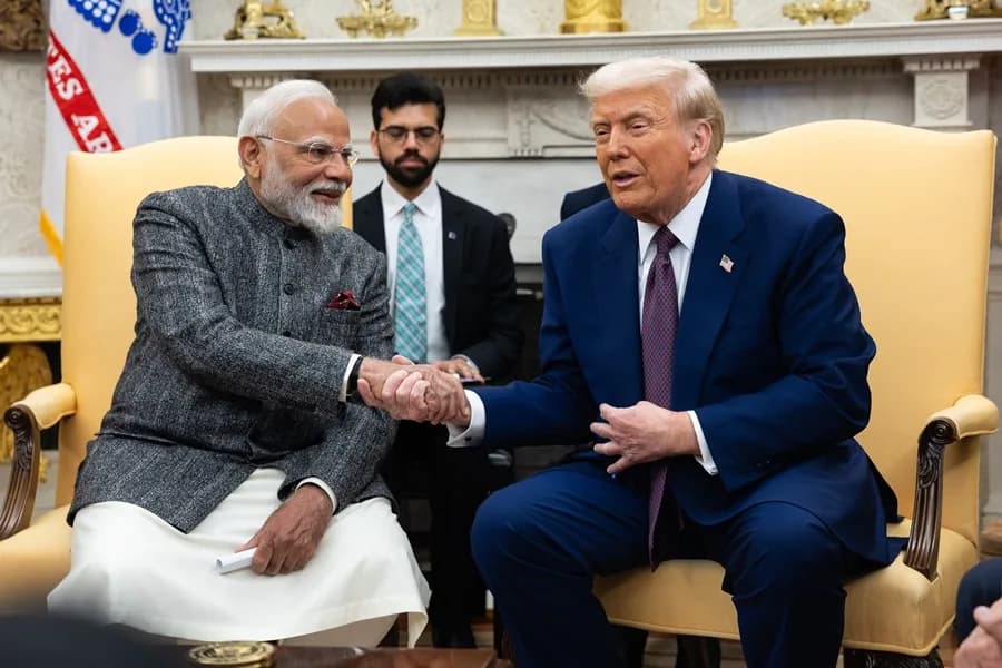 Trump anuncia acuerdo comercial con India tras llamada con Modi