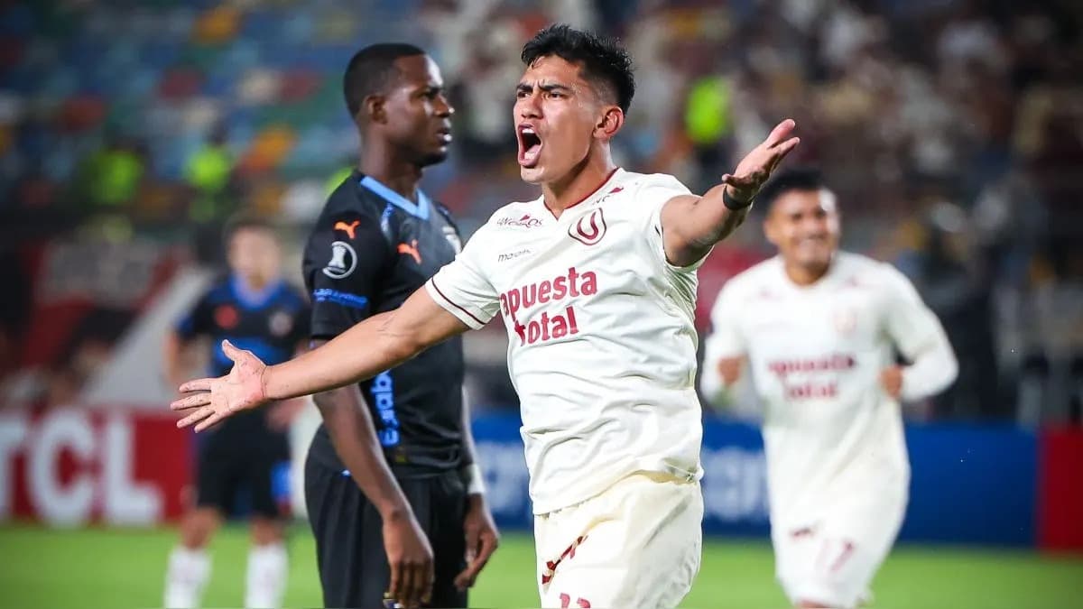 Universitario venció 2-1 a LDU de Quito por la Libertadores