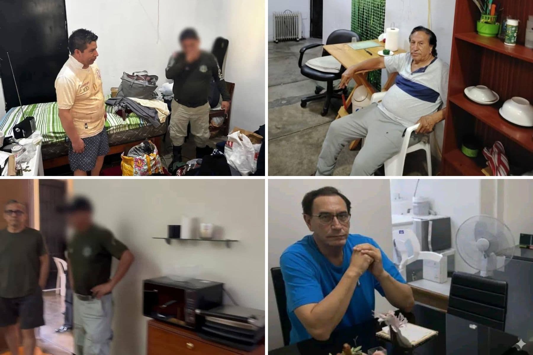 Revelan comodidades en celdas de expresidentes en Barbadillo