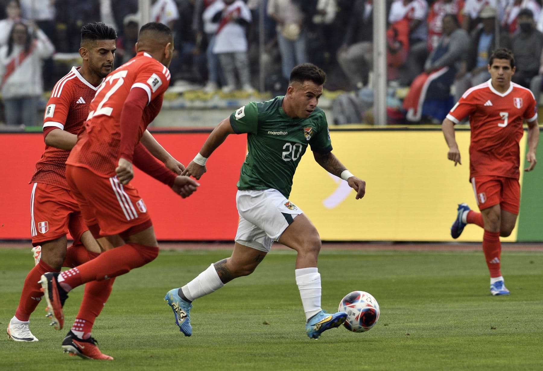 Perú sumó una nueva derrota ante Bolivia en La Paz