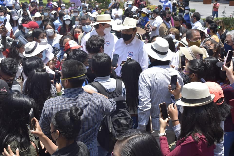 Campaña política puso en riesgo de contagio a la población
