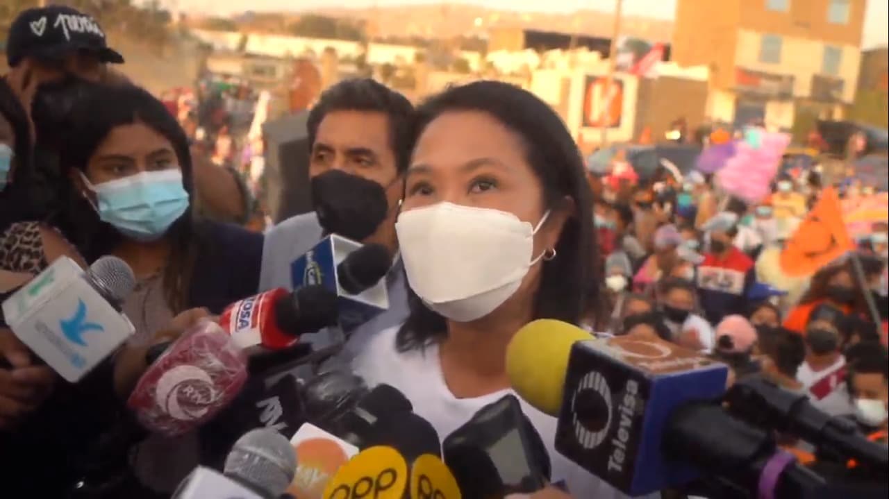 Fujimori a Castillo: "No te chupes Pedro, no te chupes"