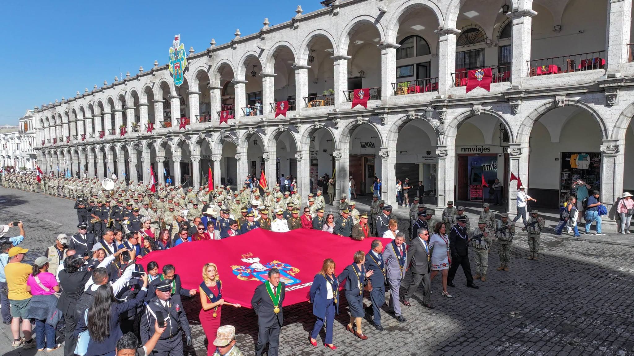 Arequipa inicia celebraciones por su 486.° aniversario