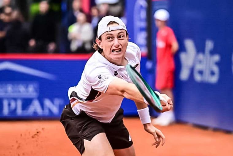 Ignacio Buse no pudo con Rublev en su debut en Roland Garros