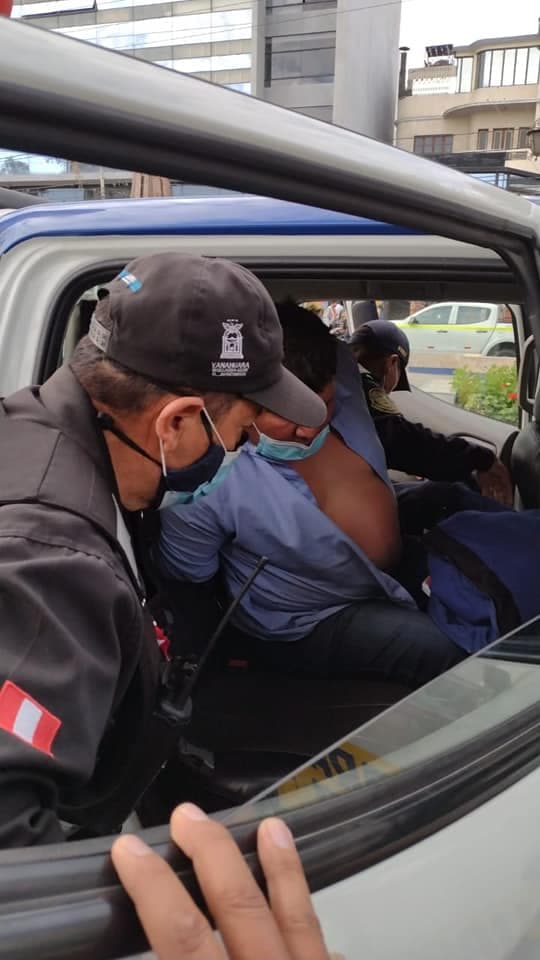 Frustran robo de autopartes en Yanahuara