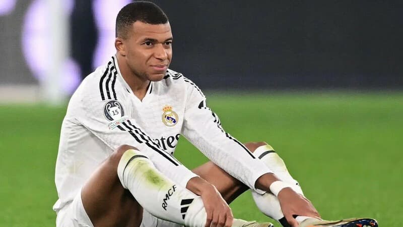 Real Madrid confirmó la lesión de Kylian Mbappé