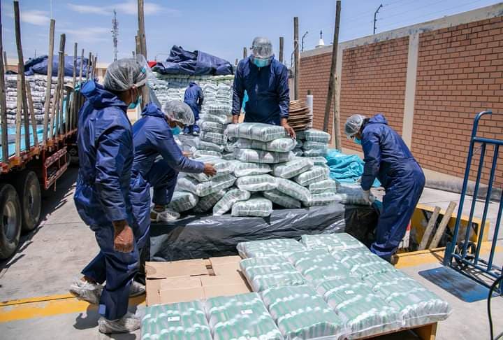 MPA recibió 204 toneladas de víveres de Qali Warma
