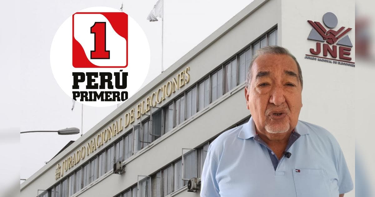Declaran improcedente la fórmula presidencial de Perú Primero