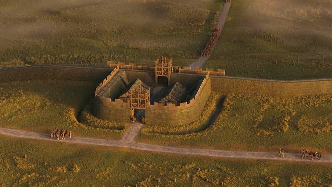 Hallan en Escocia una fortificación antigua