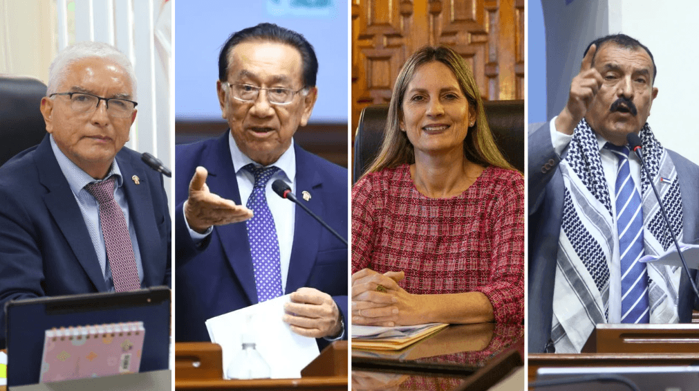 Estos son los candidatos para reemplazar a José Jerí tras censura