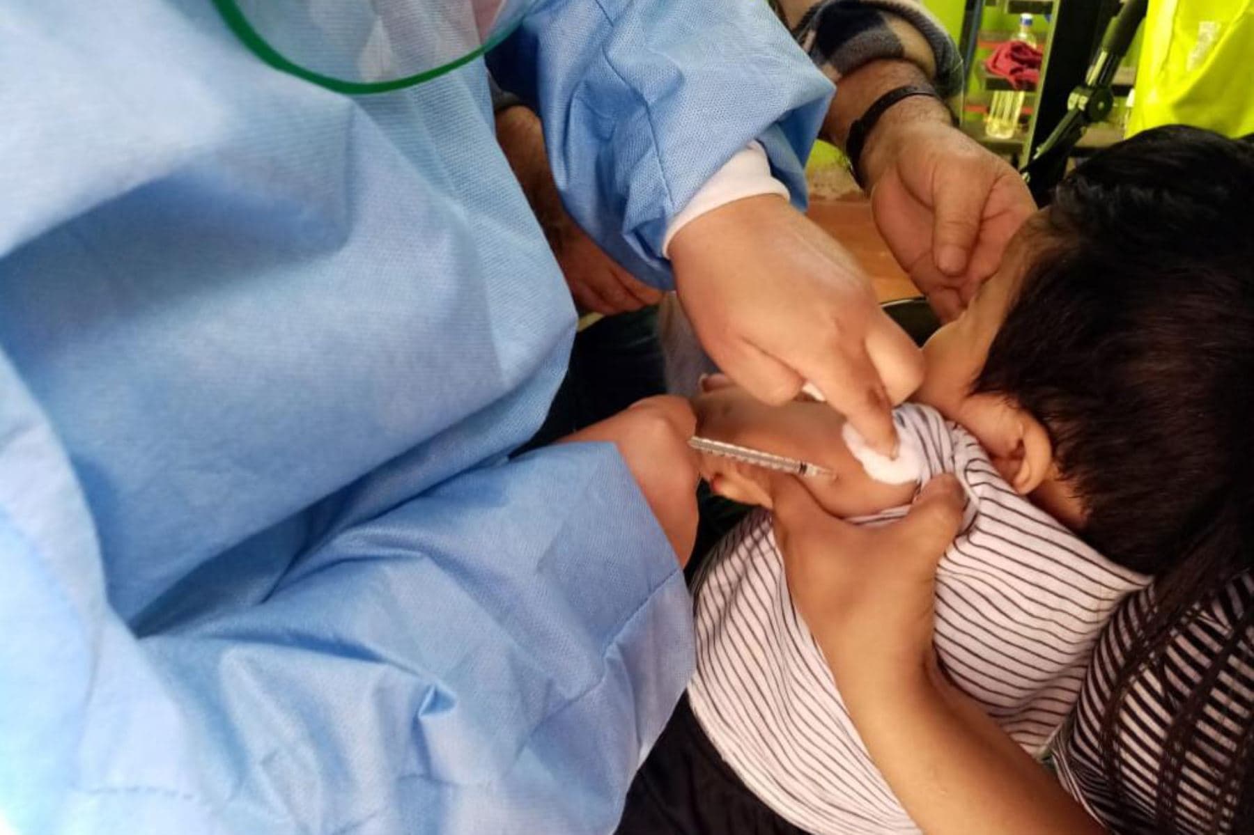 De 20 mil niños nacidos solo han sido vacunados el 40 %
