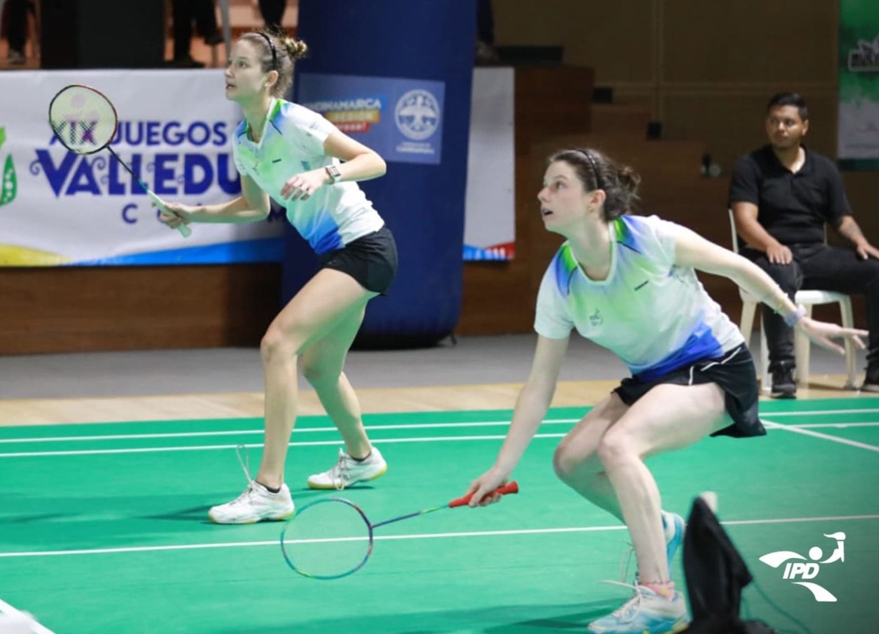 Selección de bádminton gana oro y plata en Bolivarianos