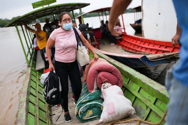 4700 venezolanos huyen a Colombia por enfrentamientos
