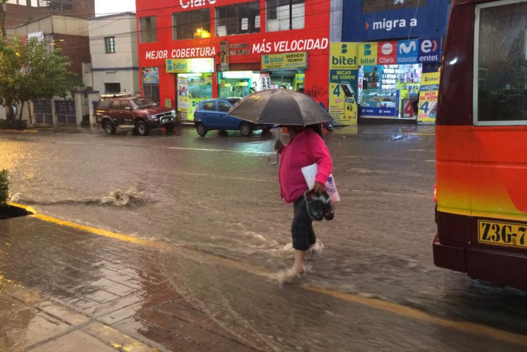 Senamhi advierte lluvias en Arequipa