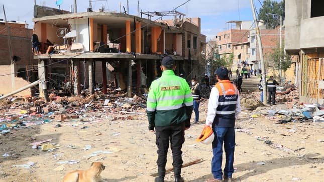 Almacén de pirotécnicos explotó en Huancayo