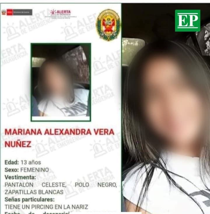 Hallan en Chile a adolescente peruana desaparecida desde diciembre