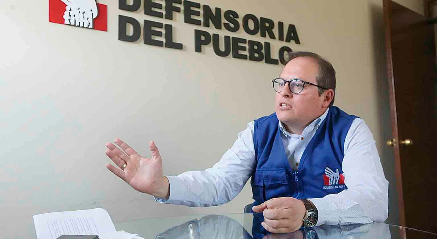 Defensoría: Se está institucionalizando la incapacidad de gestión pública