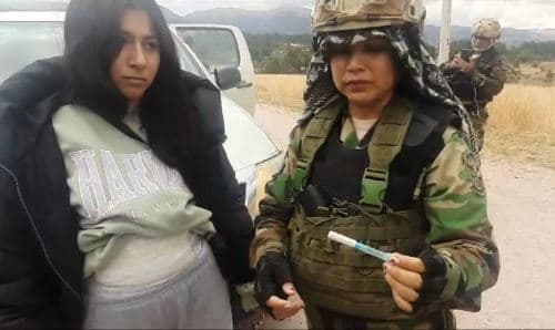 Joven llevaba varios paquetes de droga adheridos al cuerpo