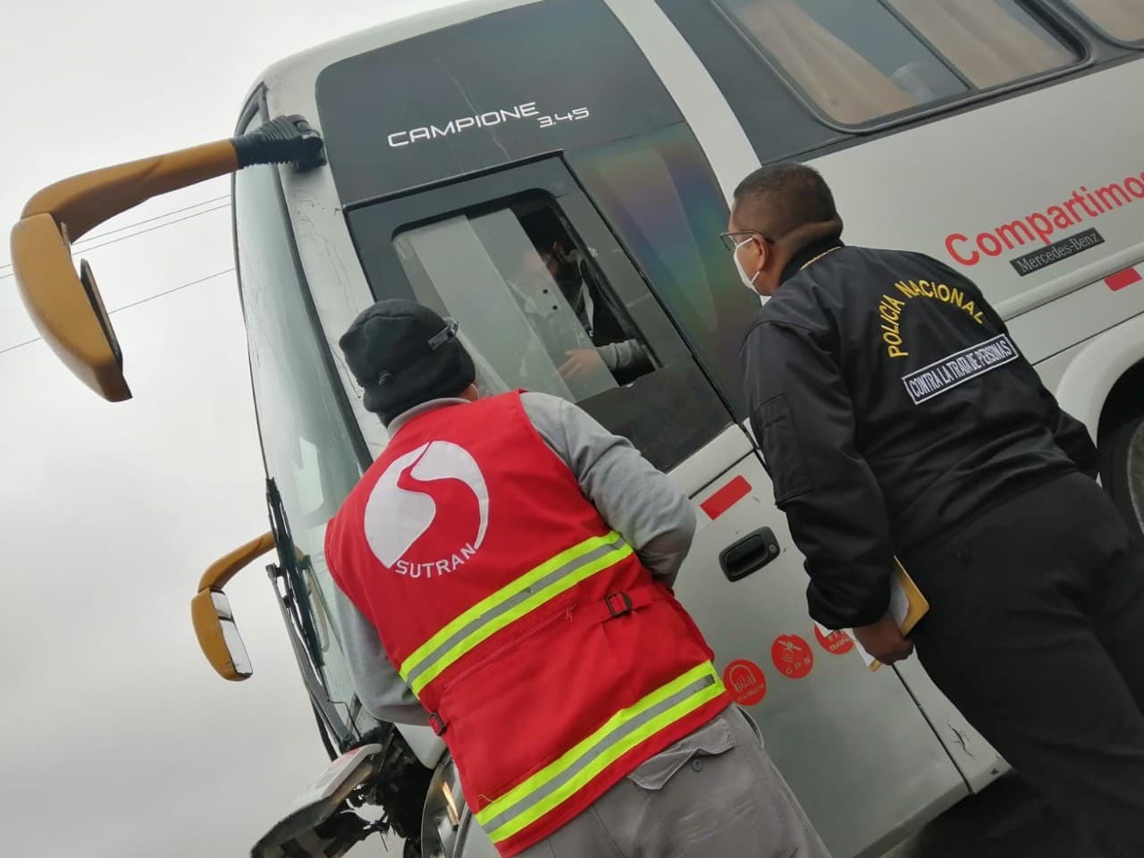 Sutran realizó 264 operativos contra la trata en 21 regiones