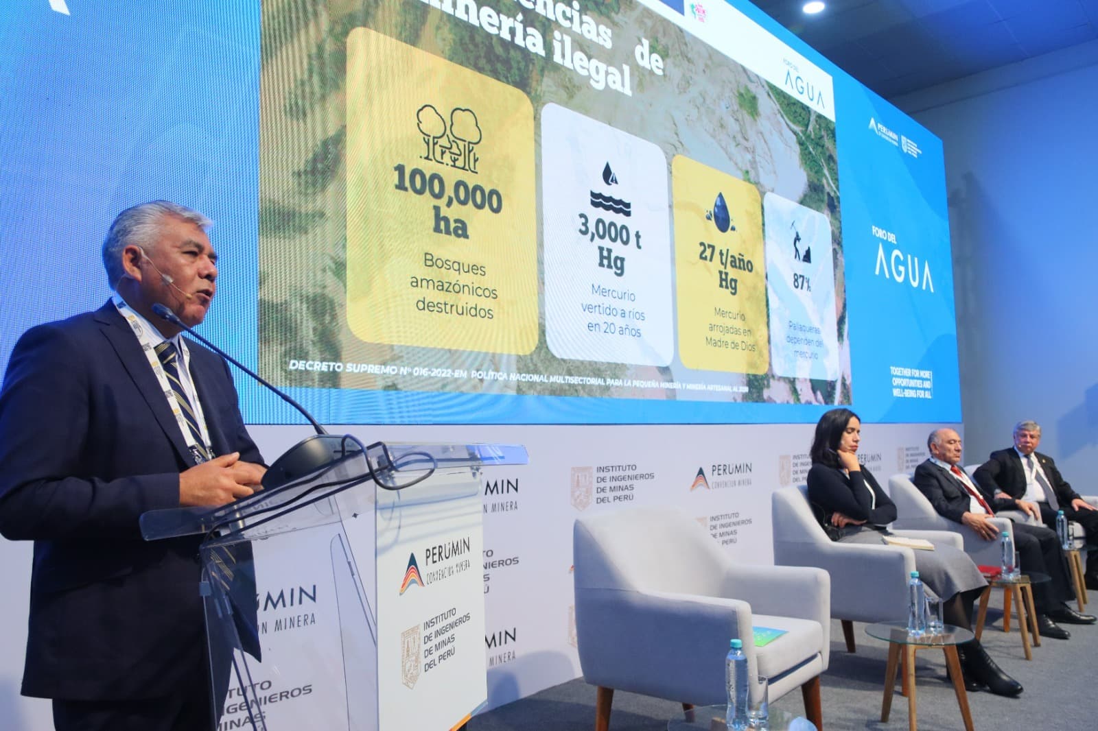 100 mil hectáreas de bosques desaparecieron por la minería ilegal