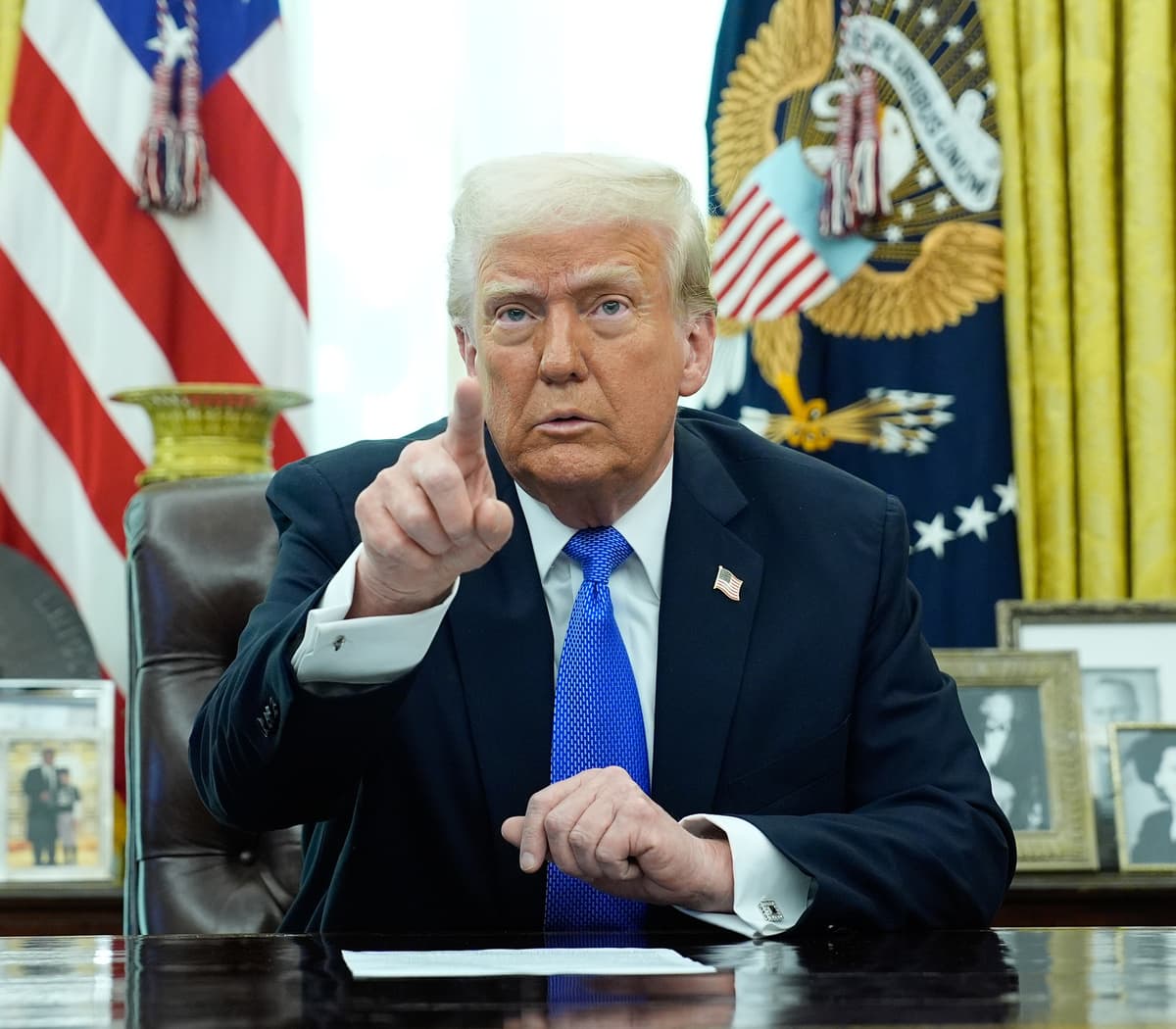 Donald Trump exige a Rusia parar con los bombardeos en Ucrania