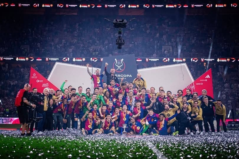 Barcelona se coronó campeón de la Supercopa de España