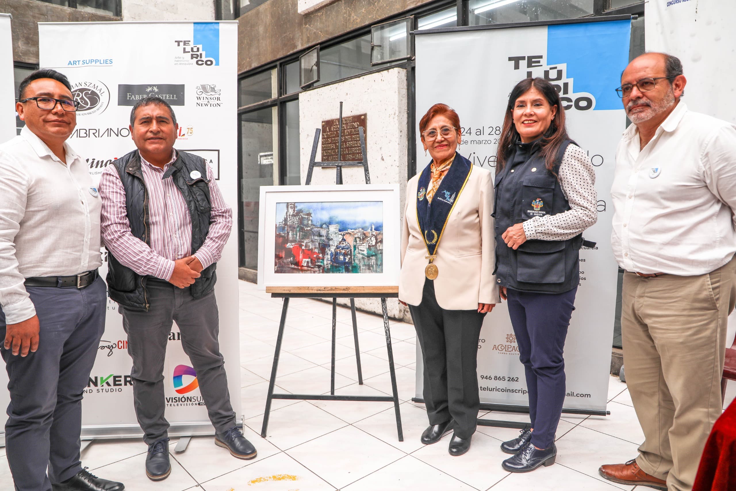 Arequipa será epicentro mundial de la acuarela con “Telúrico”