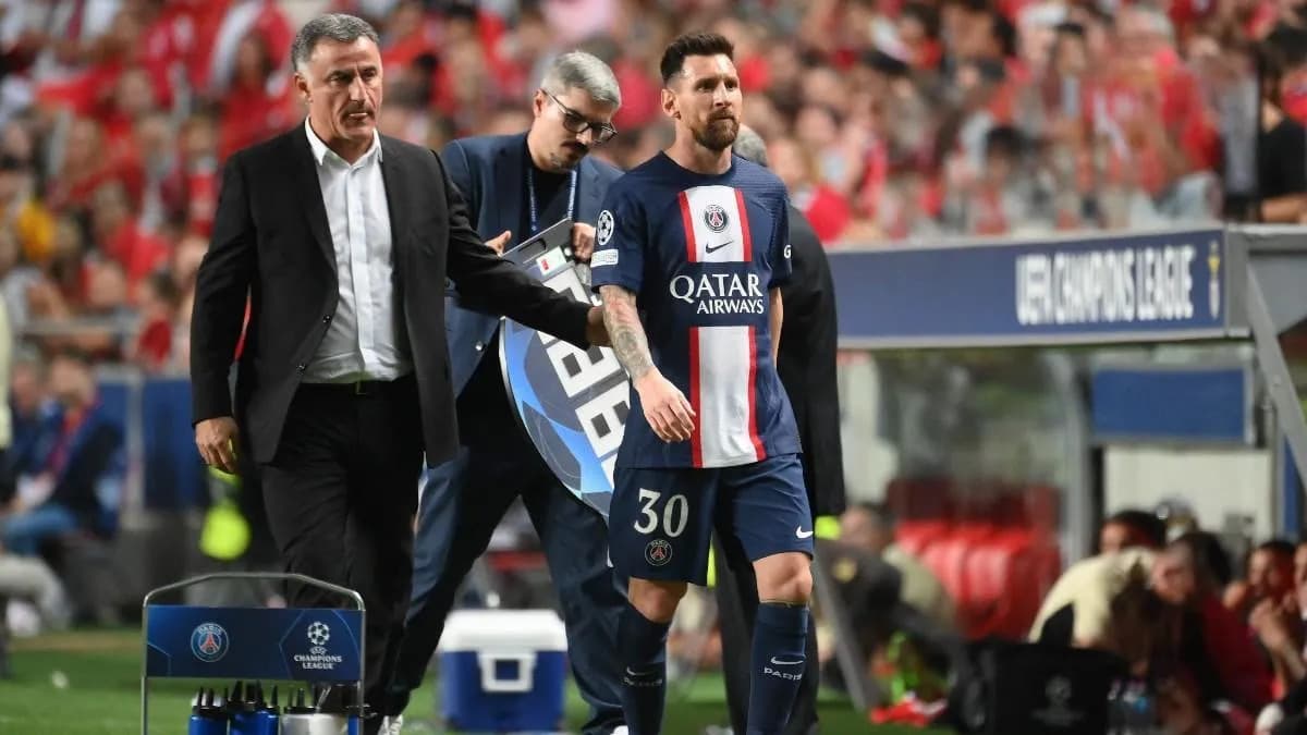 Galtier confirma la salida de Messi del PSG