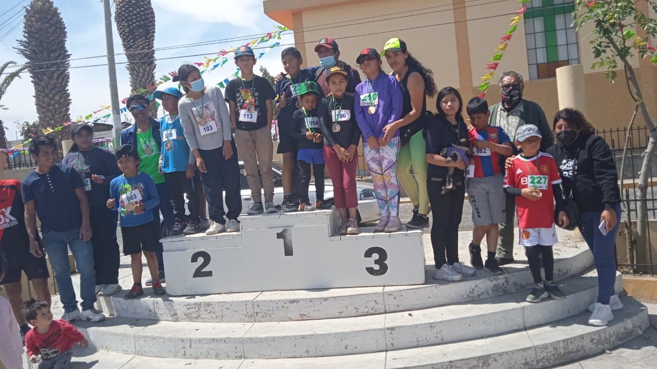 Carrera en Jacobo Hunter en honor a la Virgen de la Asunta
