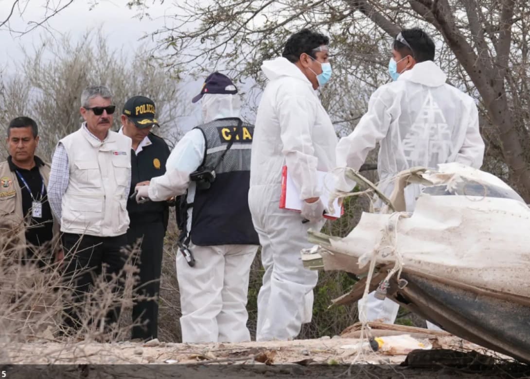 Falla mecánica sería la principal causa de accidente en Nasca