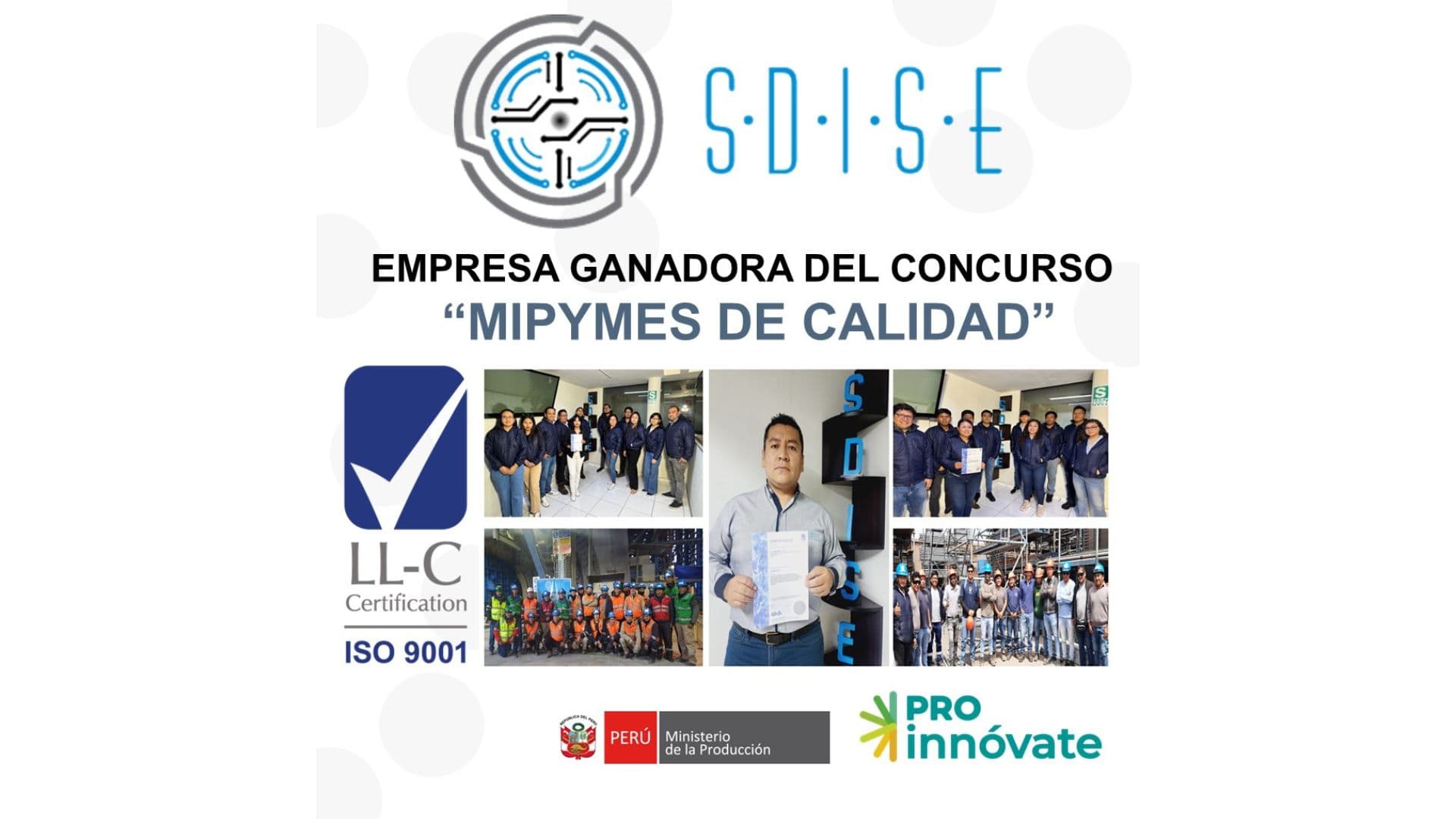 SUCCESS SDISE S.A.C. obtiene certificación internacional