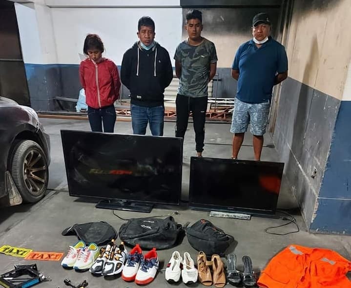 Arequipa: Detienen a banda de robacasas en Paucarpata