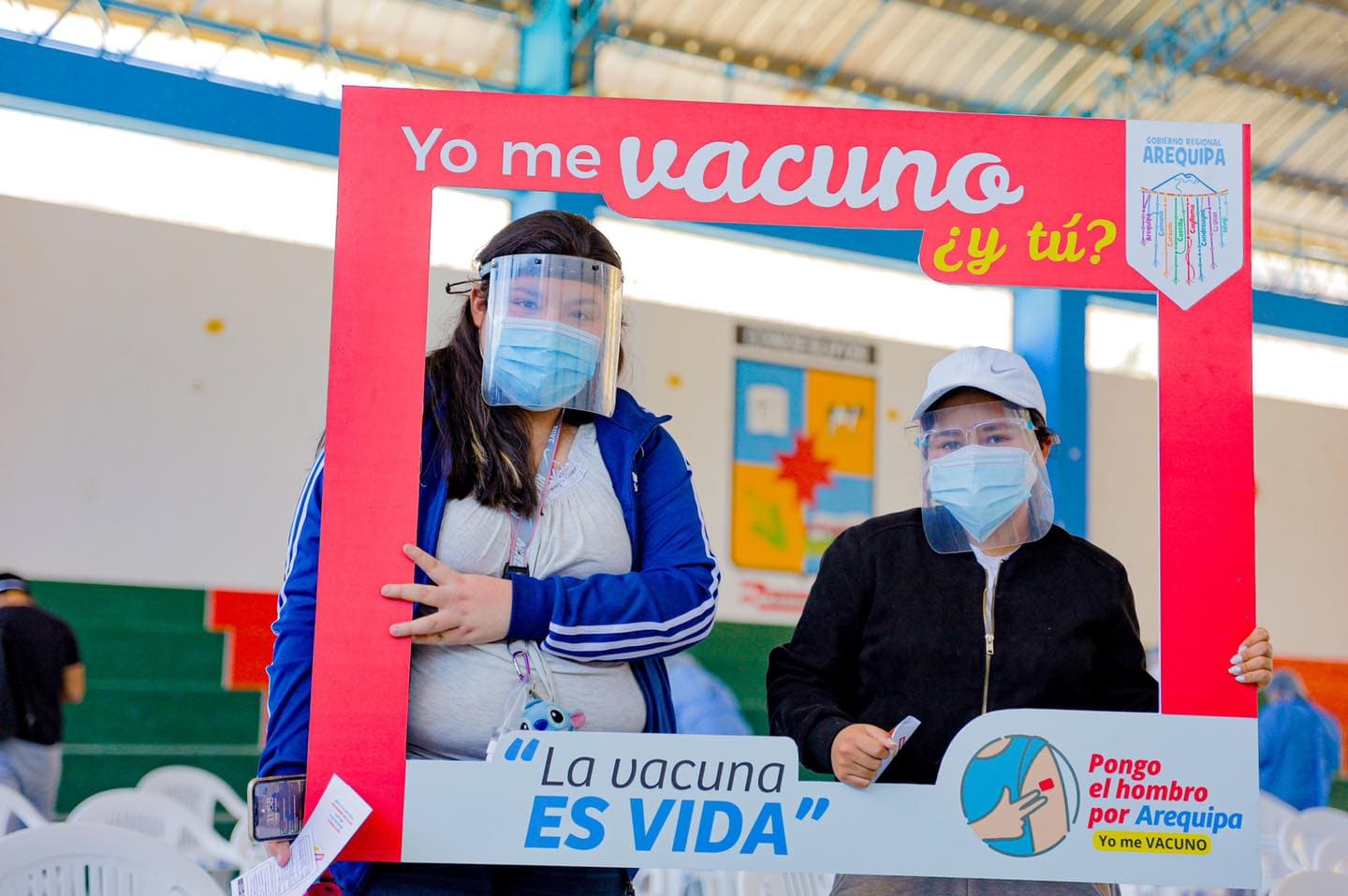 Se inició la vacunación de personas mayores de 18 años en Arequipa