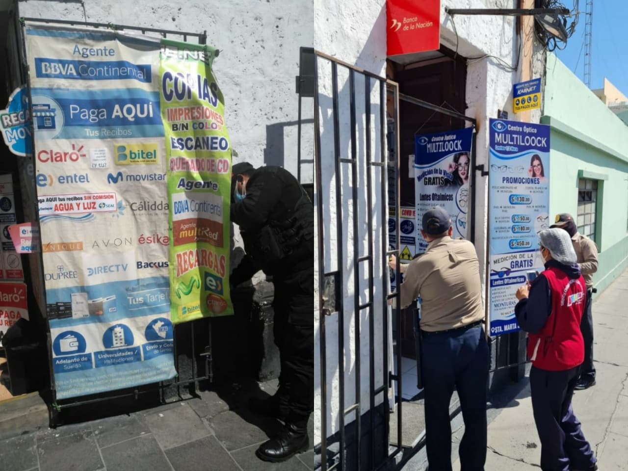 MPA retira propaganda publicitaria del Centro Histórico