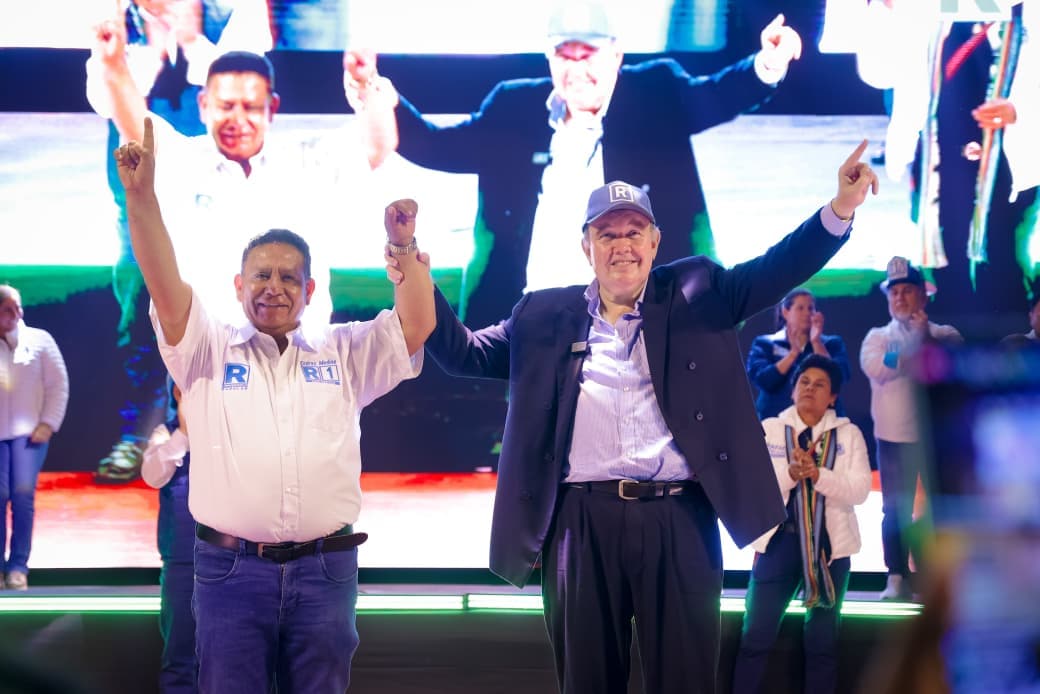 Rafael López Aliaga vuelve a Arequipa a poco de elecciones
