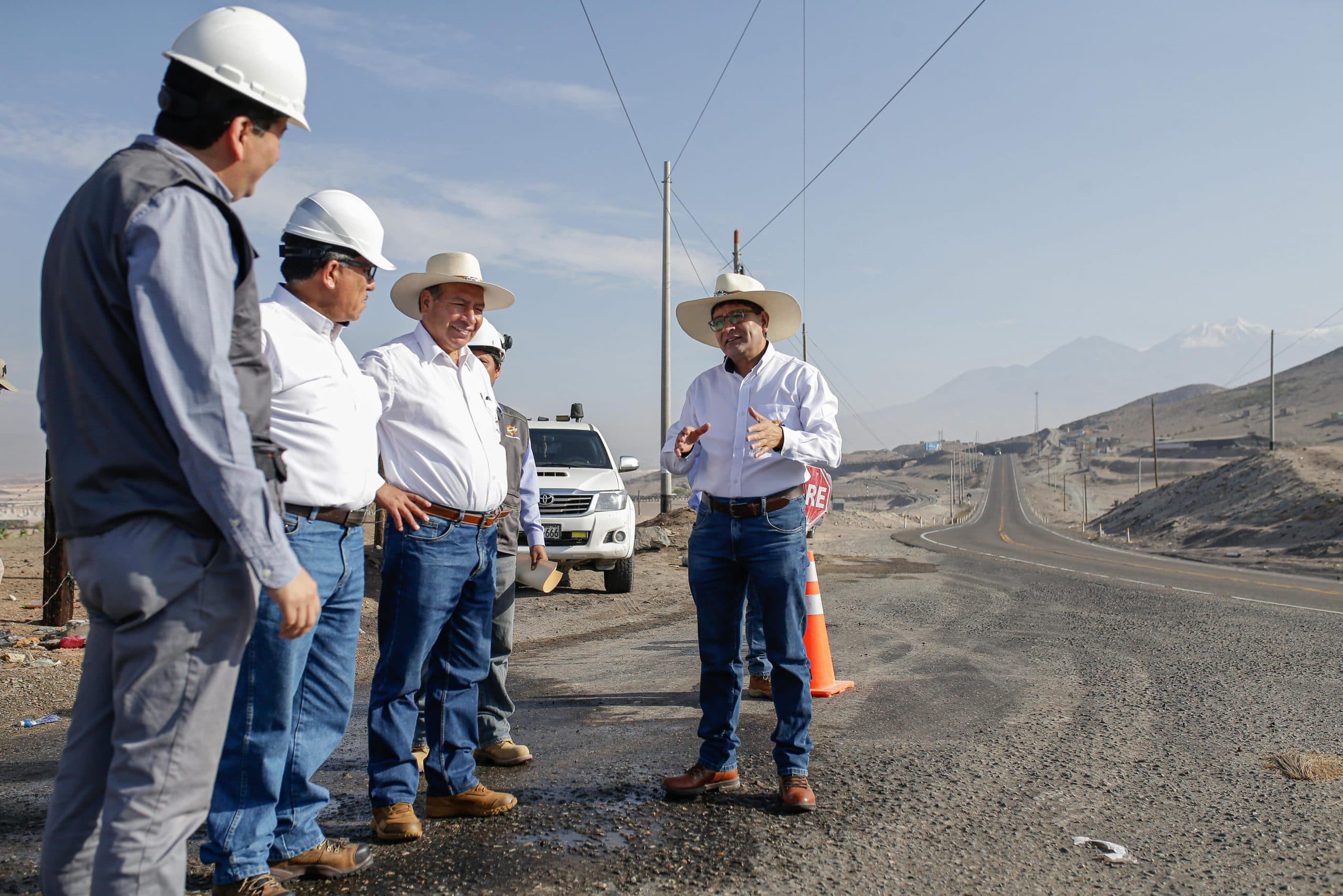 Inician obra que une Uchumayo con el Cono norte de Arequipa