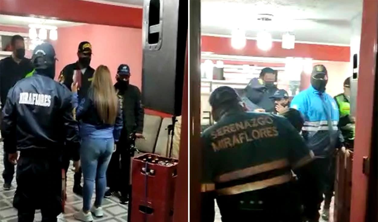 Miraflores: 15 personas intervenidas por celebrar fiesta COVID-19