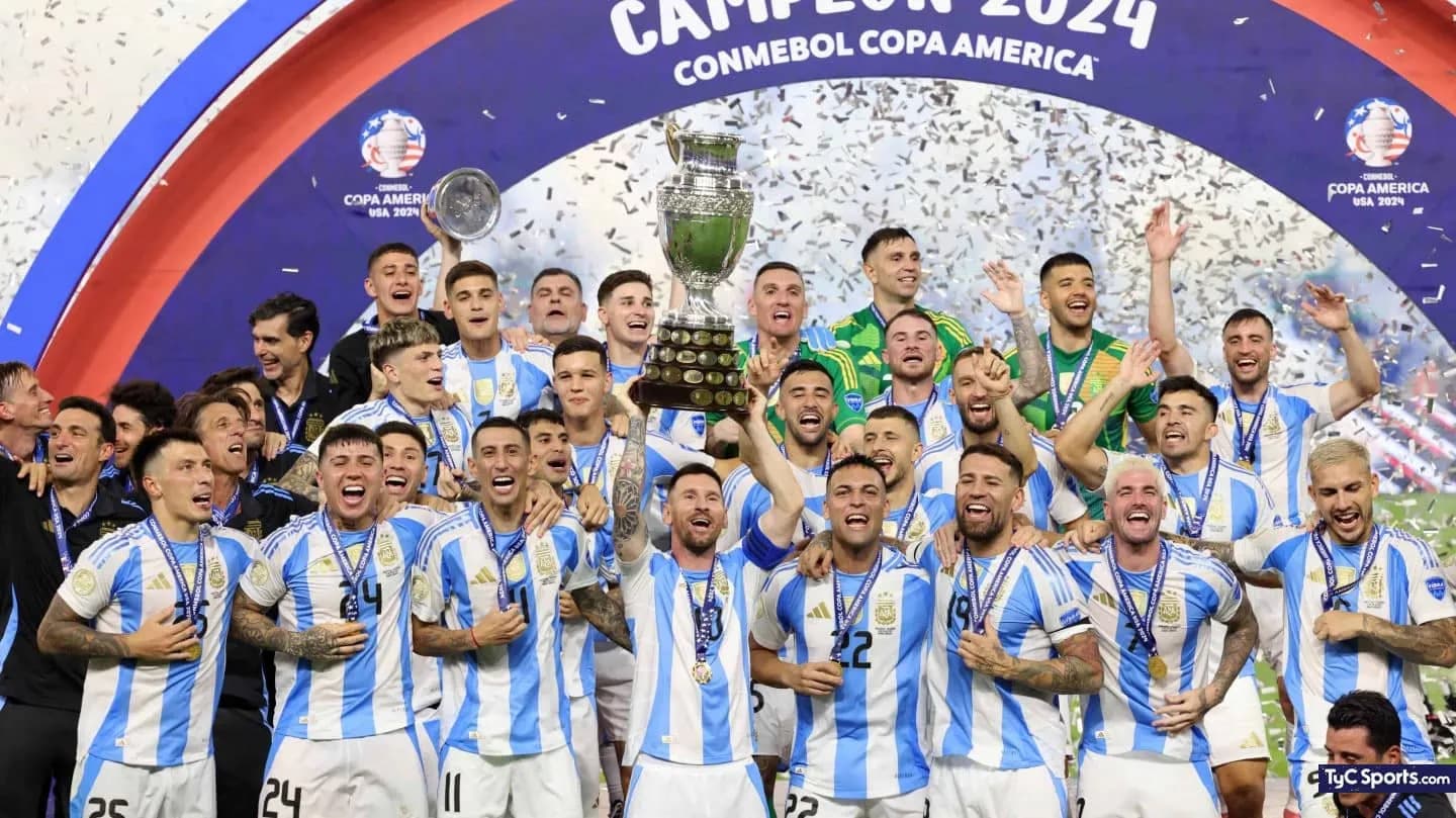 Argentina es campeona de la Copa América 2024