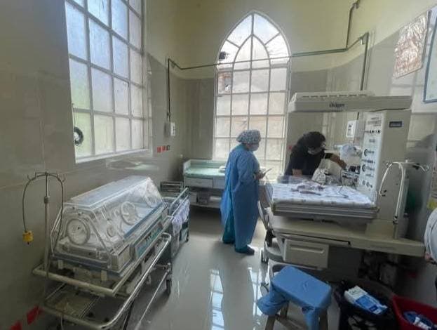Concluyen mantenimiento de centro obstétrico del hospital Goyeneche