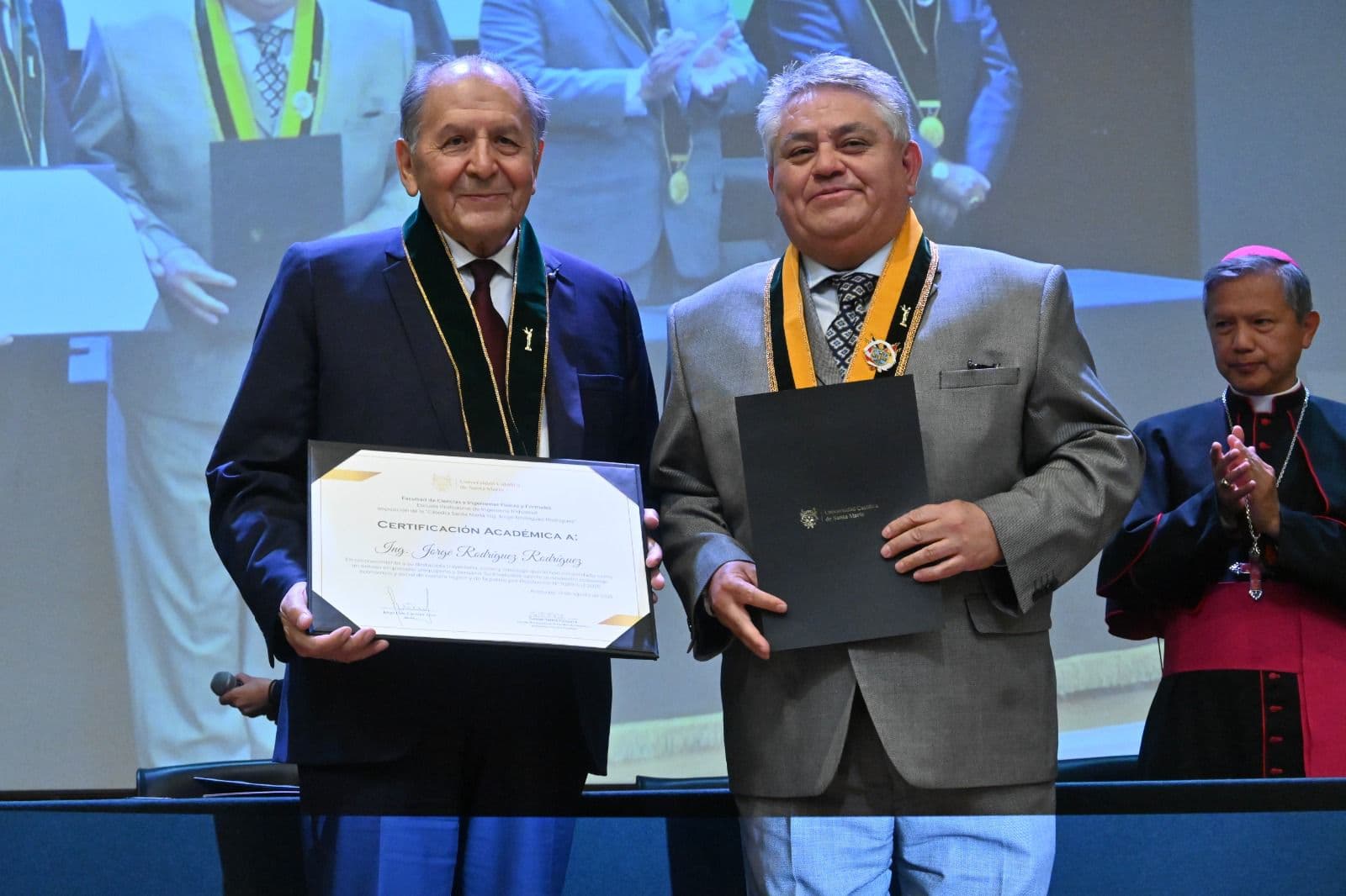UCSM instala Cátedra en honor a Jorge Rodríguez Rodríguez