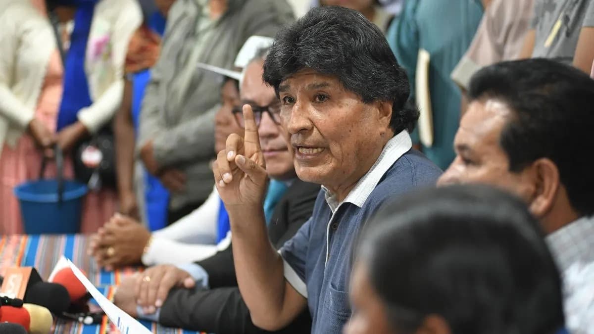 Ordenan arresto de Evo Morales por trata de personas y estupro