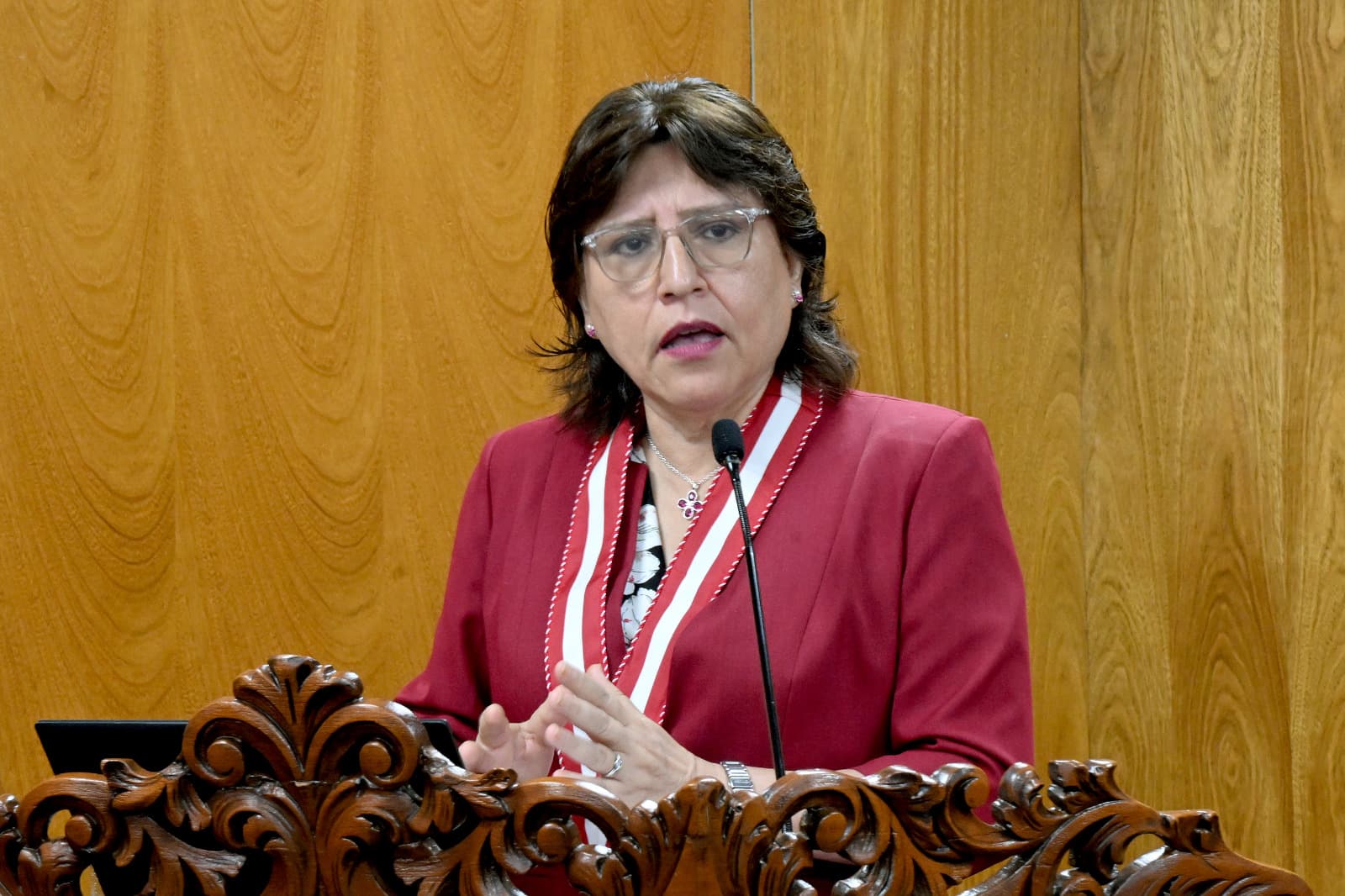 Delia Espinoza solicita a la JNJ suspender proceso disciplinario