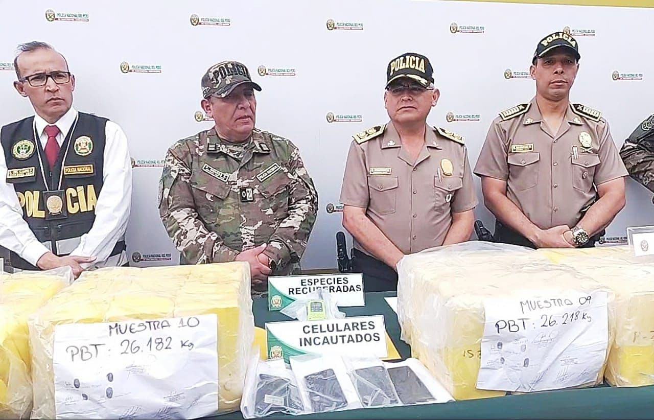 Desarticulan banda que intentó despachar 348 kilos de cocaína