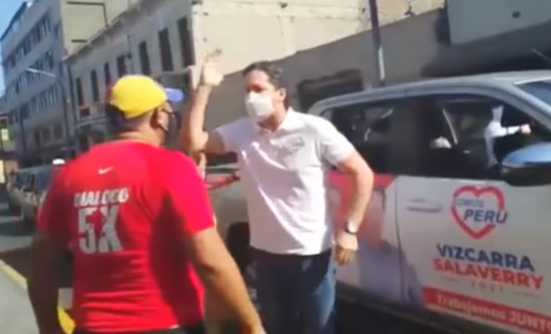 Daniel Salaverry se pelea con venezolano (VIDEO)