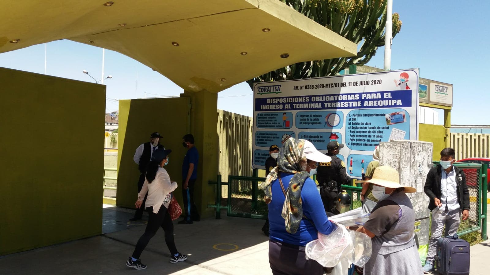 Inician venta de pasajes a Puno, Cusco, Tacna y Moquegua